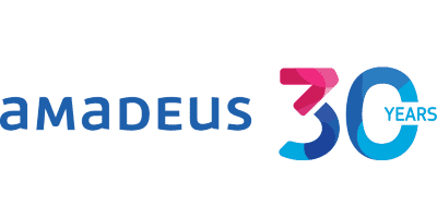 Logo del 30 aniversario de Amadeus